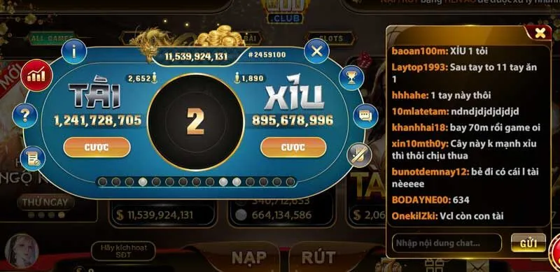 Chơi Tài Xỉu tại HitClub an toàn, uy tín, xanh chín, minh bạch